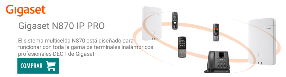 Sistema DECT Multicelda Gigaset N870